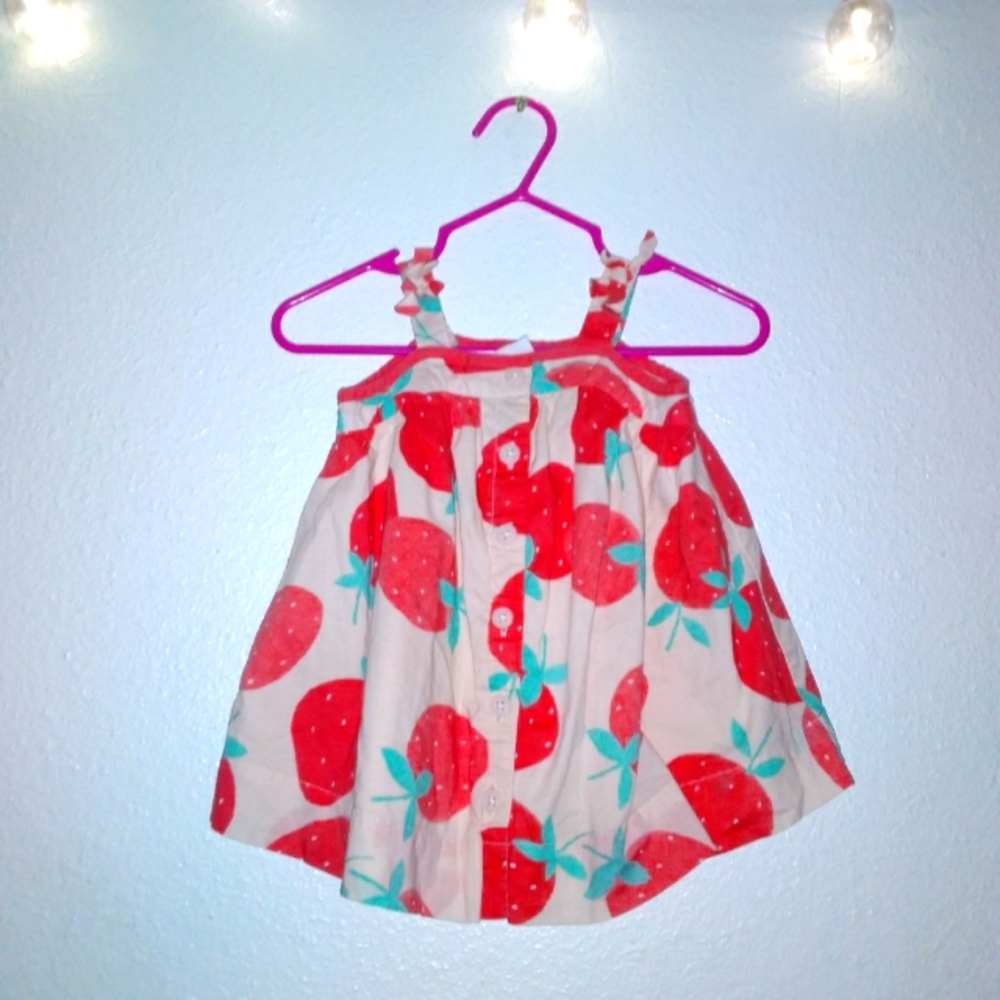 5 For $25 Strawberry Top By Baby Gap